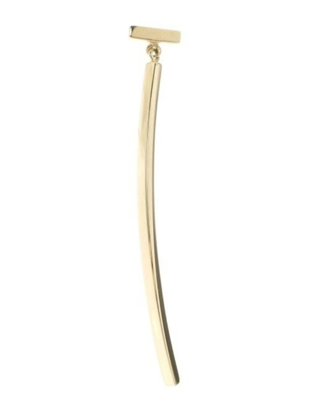 Tiffany & Co T Bar Earrings 18k Yellow Gold New